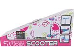Street Rider Scooter A 3 Ruote - Volante Regolabile - Rosa - Per Bambini Da 3 Anni - Max. 50 Kg