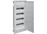 Scatola Di Distribuzione Da Incasso Scatola Di Sicurezza 4 File Da 48 Moduli Scatola Di Distribuzione Piccolo Quadro Di Distribuzione Bianco Hager Volta 4X12 VU48AT