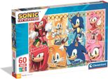 Cle Puzzle 60 Maxi Superkolor Sonic 26073