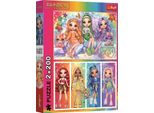 Trefl Puzzle 2X200 Bambole Arcobaleno Arcobaleno Alto 13335