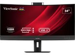 Viewsonic 86,4 Cm VG3457CV Curvo 21:9 Hdmi/Dp/Usbc/Lan Uwqhd - Schermo Piatto (Tft/Lcd) - Hdmi