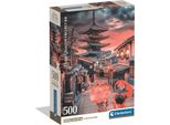 Clementoni - Compact 500 Pieces - Evening In Kyoto