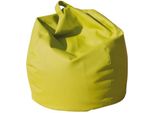 Talamo Italia Pouf Azelia 70X70X110H Cm Giallo, Giallo Forma Sacco Italy