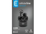 Cellularline 8018080490576 Cuffie Wireless In Ear Per Chiamate/Musica Usb Type-C Bluetooth Nero