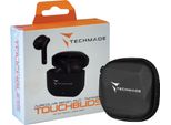 Techmade TM-XM201-MIL Cuffie E Auricolari True Wireless Stereo (Tws) In Ear Per Chiamate/Musica Bluetooth Nero