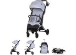 Chipolino Carrozzina, Passeggino Pixie Pieghevole Cestino Portabicchieri 22 Kg Grigio Chiaro