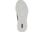 Rieker Uomo Sneaker Slip-On Scarpa Nero-Lead-Grigio-Bianco, Colore:Grigio, Eu Size:43