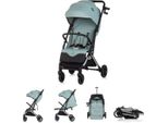 Chipolino Carrozzina, Passeggino Pixie Pieghevole Cestino Portabicchieri 22 Kg Turchese