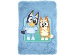 Taccuino A5 In Peluche Bluey Life - Taccuino Accogliente Per I Bambini