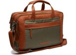 The Chesterfield Brand Borsa Da Ufficio Laptop Bag Con Scomparto Per Laptop Nivano Business Bag Steel Green Oliva