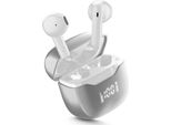 Cellularline Core Pro Auricolari Bluetooth Bianco Con Display Led E Enc