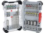 Set Di Punte Per Cacciavite E Trapano CYL-3 Extra Hard, Supporto, 35 Pezzi.