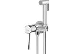 Solaria Miscelatore Da Incasso Per Bidet Con Arresto Doccia, Rotondo, Cromo
