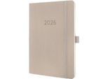 Sigel C2630 Sigel Conceptum 2026 Calendario A Libro, Ca. Din A5, Grigio Scuro