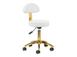 Sgabello Cosmetico Am-304G Oro Bianco