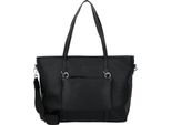 Tom Tailor Borse Janita Zip Shopper Shopper Nero