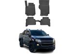 2010-2021 Vw Amarok Tappetini Tpe Nero 4 Pz