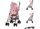 Passeggino Chipolino, Passeggino Con Cintura A 5 Punti, Schienale Regolabile, Cestino Rosa