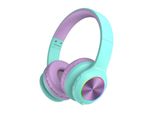 Cuffie Wireless Powerlocus Pled Per Bambini (Blu/Viola)