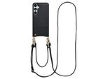Samsung Galaxy S24 Plus/Samsung Galaxy S25 Plus Case - - Selencia Hard Case/Sleeve Con Cinturino/Cover Posteriore - Nero