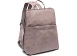 The Chesterfield Brand Pelle Zaino Per Il Tempo Libero Zaino Bern Backpack Lavender Lilac Malva