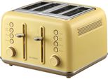 Buydeem Tostapane A 4 Fette, Modello DT640E, Colore Giallo Tenue, Eu