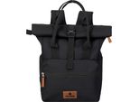 Travelite Zaino Per Il Tempo Libero Zaino Con Scomparto Per Laptop Basic Short Handle Rollup Backpack 11L Black Nero