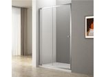 Ugga Porta Scorrevole Per Doccia 1100 Mm, Vetro Trasparente