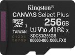 Kingston SDCS3/256GBSP Sd Microsd Card 256GB Kingston Sdxc Canvas+ Gen3 O.Adapter Retail