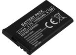 Avizar, Batteria Di Ricambio Nokia 5220 / 6303 3,7 V 1100Mah Li-Ion, Nero