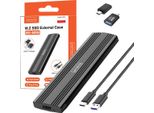 Adattatore Per Alloggiamento Ssd M.2 Sata Ngff USB-C M2 Slot Per Disco Rigido 2230 2242 2260 2280