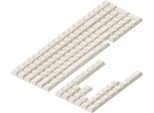 Set Di Copritastiera Nuphy Per Tastiera Meccanica Canopus Shine-Through Cherry Pc Copritastiera Cream / Halo V2 / Field He / Gem Ansi Us