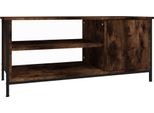 Syfax™ Mobile Tv Rovere Fumo 100X40X45 Cm In Legno Multistrato