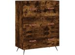 Syfax™ Cassettiera Rovere Fumo 69,5X34X90 Cm In Legno Multistrato