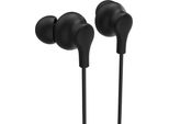 Cuffie Hama "Popply"", In-Ear, Microfono, Protezione Antipiega Del Cavo, 3,5 Mm, Nero (00221798)"