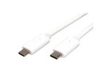 Cavo Usb (3.1), Usb C (M) - Usb C (M), 1 M, Bianco, Sacchetto Di Plastica, Usb Power Delivery, Eol