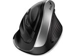 Genius Mouse Ergo 8250S, 1600DPI, 2,4 [Ghz], Ottico, 6Tl., Senza Fili, Nero-Argento