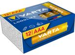 Varta 4103301132 Varta Alkaline Batterie Longlife, Micro Aaa, 12Er