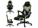 Sedia Da Gioco Huzaro Combat 3.1 Pixel - Inclinazione A 135°, Poggiapiedi Estensibile, Traspirante, Ergonomica, Fino A 150 Kg, Certificata Sgs