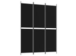 Syfax™ Divisorio A 3 Pannelli Nero 150X200 Cm In Tessuto