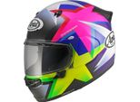 Casco Arai Quantic Star, Nero/Bianco/Giallo Neon, S (55/56)