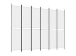 Syfax™ Divisorio A 4 Pannelli Bianco 300X220 Cm Tessuto