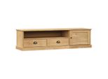 Syfax™ Mobile Porta Tv Vigo 156X40X40 Cm In Legno Massello Di Pino