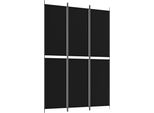 Syfax™ Divisorio A 3 Pannelli Nero 150X220 Cm In Tessuto
