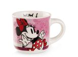 Espressotasse, "Minnie I Am "", Porzellan, Rosa, H. 6 Cm, D. 6 Cm"