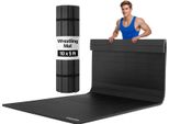 Vevor Tappetino Per Arti Marziali 3 X 1,5 M Per Allenamenti Nella Palestra Di Casa, Tappetino Impermeabile Avvolgibile Per Ginnastica Tatami Jiu-Jitsu Mma Judo Boxe, Tappetino Sportivo Yoga Nero