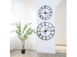 Milani Home - Orologio Analogico Classico Cm 5 L X 60 P X 60 Hdi Coloreantracite
