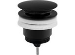 Set Di Rifiuti 5/4", Click-Clack, Tappo Grande, 10-45 Mm, Nero Opaco"