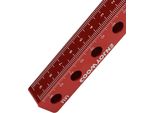 Angolo Di Posizionamento Per Legno - Morsetto Angolare A 90° - Set Di 2 - 120 Mm - Lega Di Alluminio - Allineamento Preciso - Verde/Viola