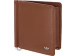 Golden Head Pelle Portafoglio Fermasoldi Polo Rfid Protect Clip-Scheintasche 1959 Cognac Marrone